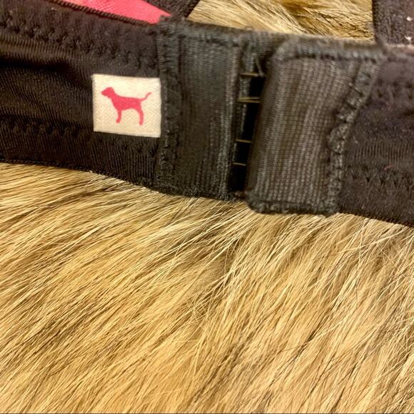 PINK by Victoria’s Secret Black Wear Everywhere Push-up Bra, Size 34C - Picture 6 of 9